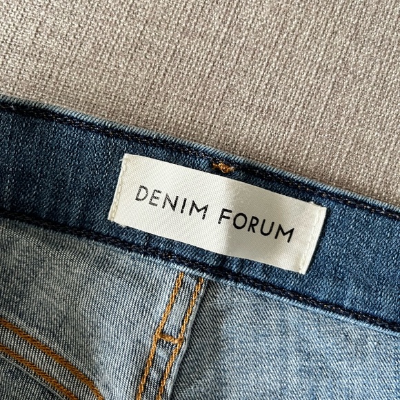Denim Forum The Nico Mid Rise Skinny Crop Jeans - Picture 8 of 11